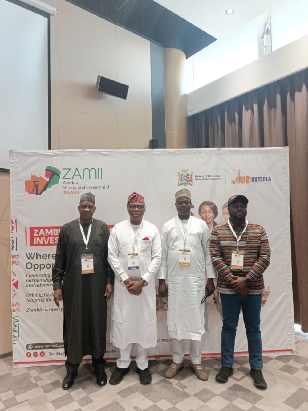 Nigeria delegates at the ongoing ZAMII 2026, Lusaka Zambia.